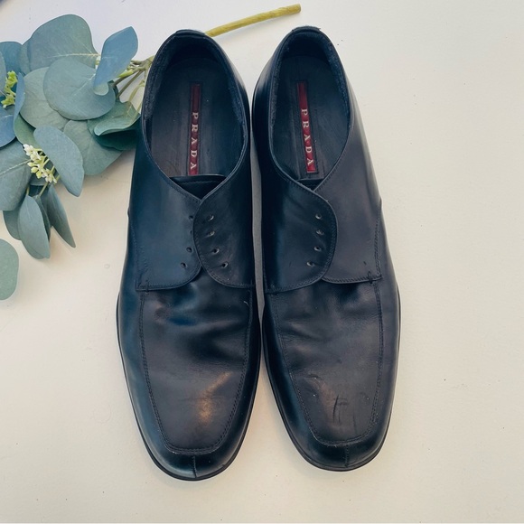Prada Other - Prada Leather Oxford Lace Up Shoes